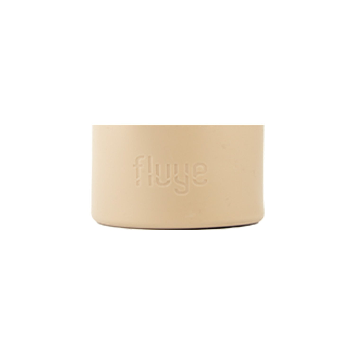 Los Fluye Boots son el accesorio perfecto para cuidar tu botella de golpes y rayaduras. Color Baja Sand.