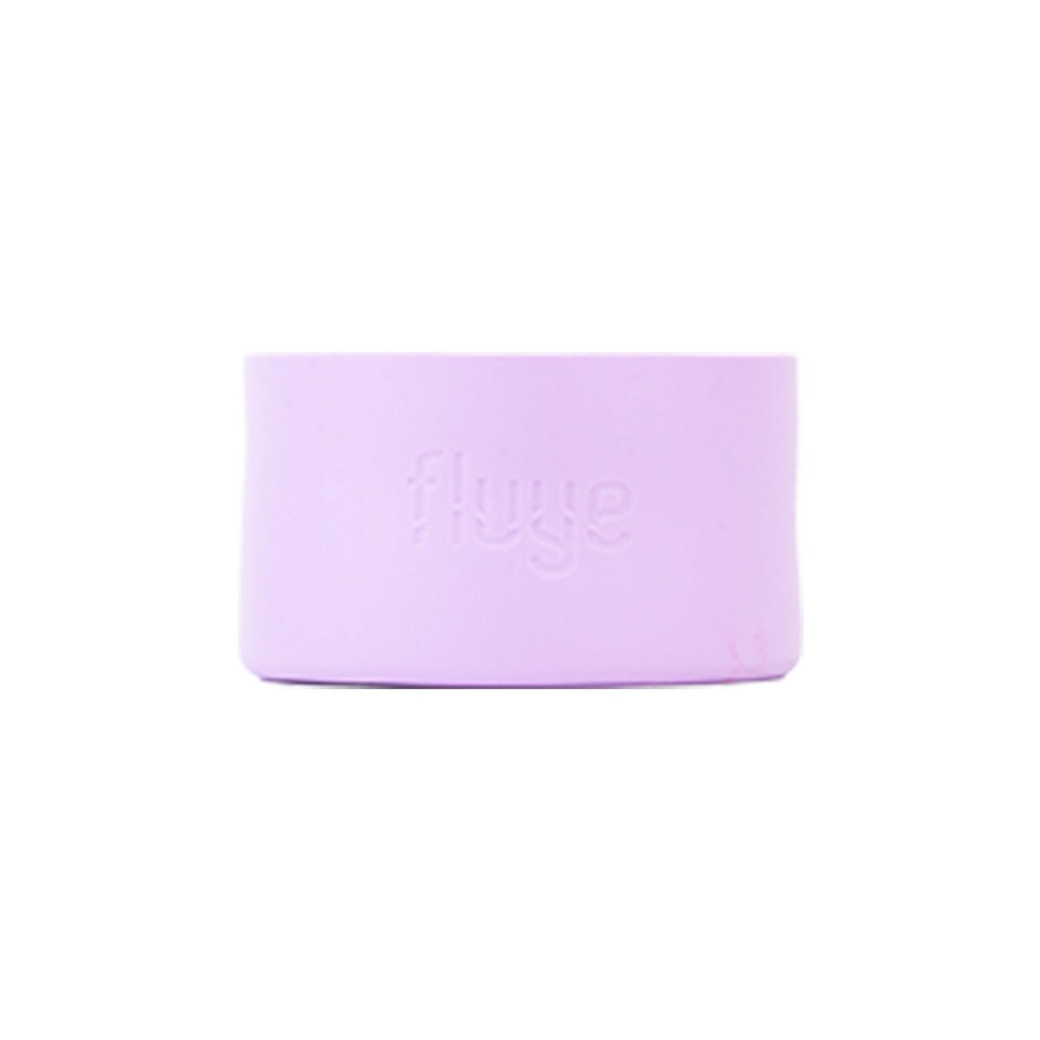 Los Fluye Boots son el accesorio perfecto para cuidar tu botella de golpes y rayaduras. Color lila.