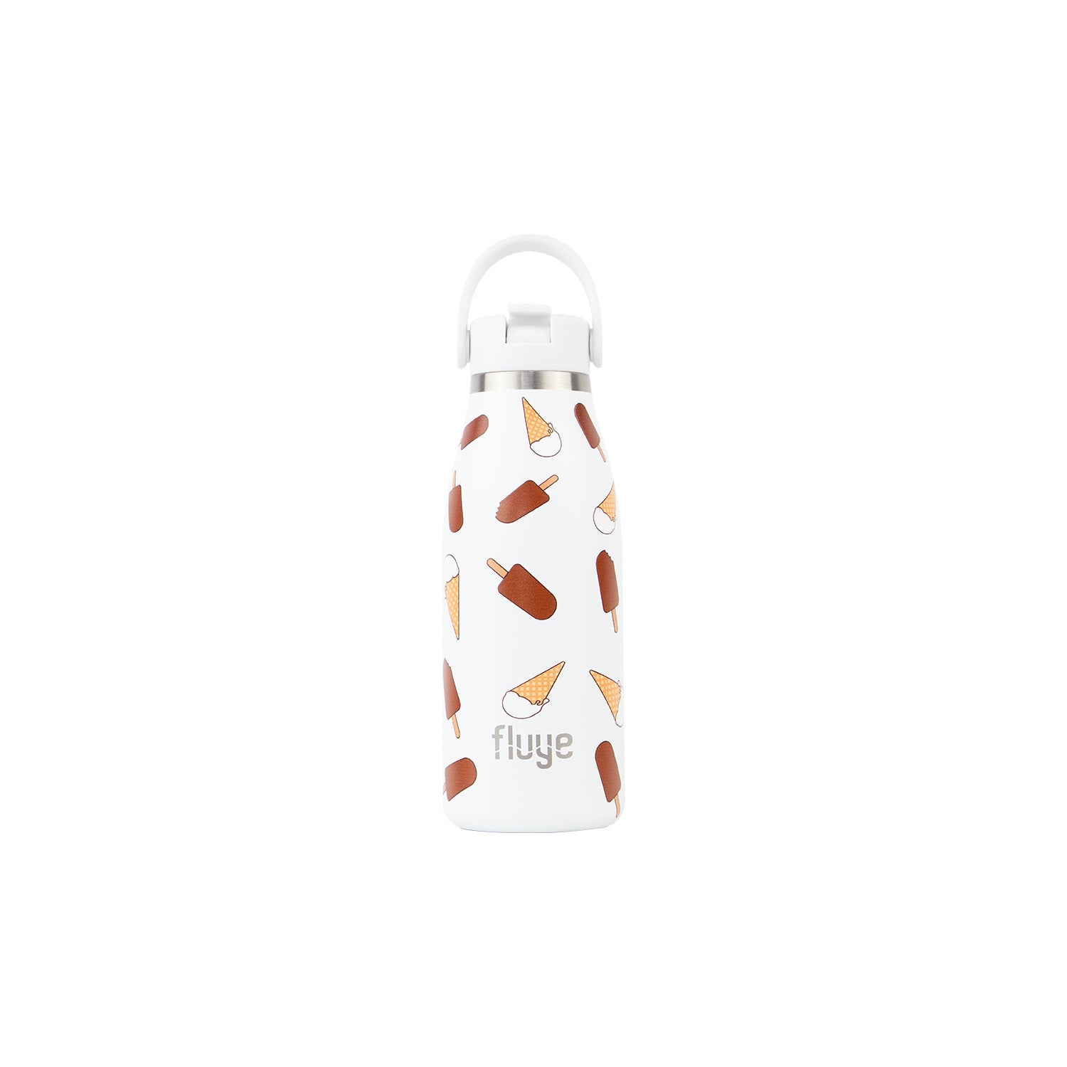 Fluye Ceramic Kids es un tomatodo compacto, resistente y perfecto para acompañar a los niños en su día a día. Color Ice Cream.