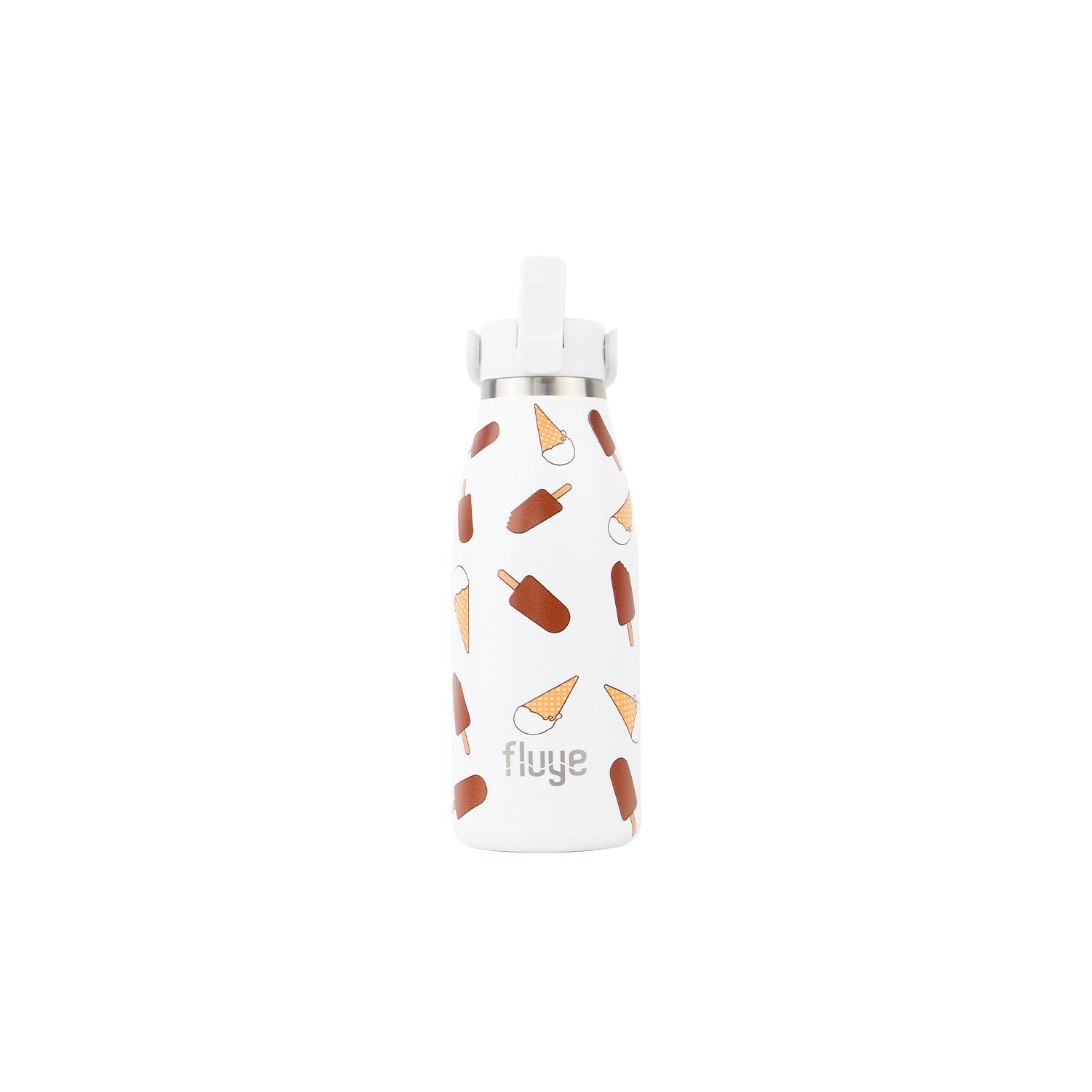 Fluye Ceramic Kids es un tomatodo compacto, resistente y perfecto para acompañar a los niños en su día a día. Color Ice Cream.
