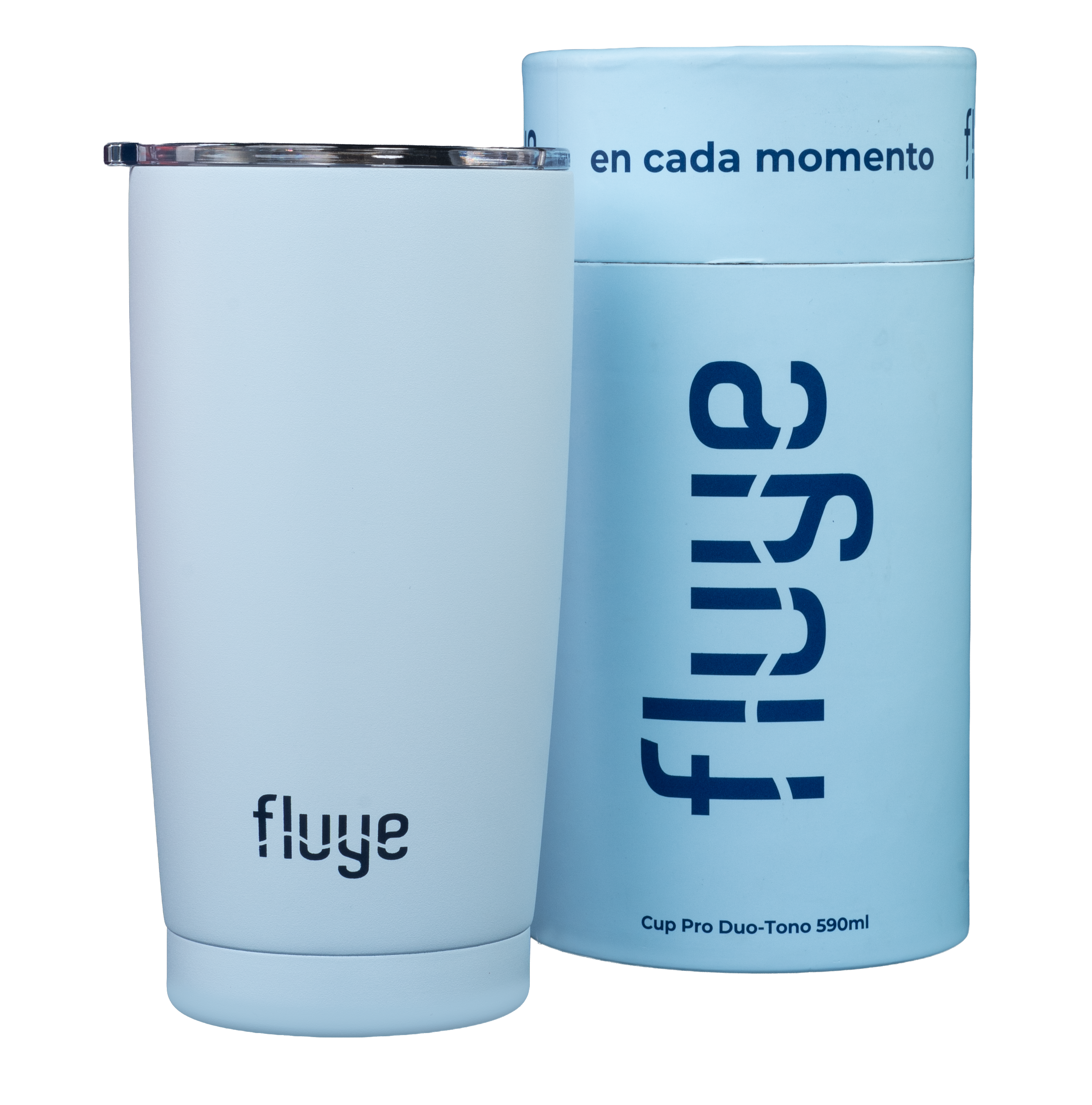 Image of Fluye Cup Pro Duo-Tono 590ml Sky Blue