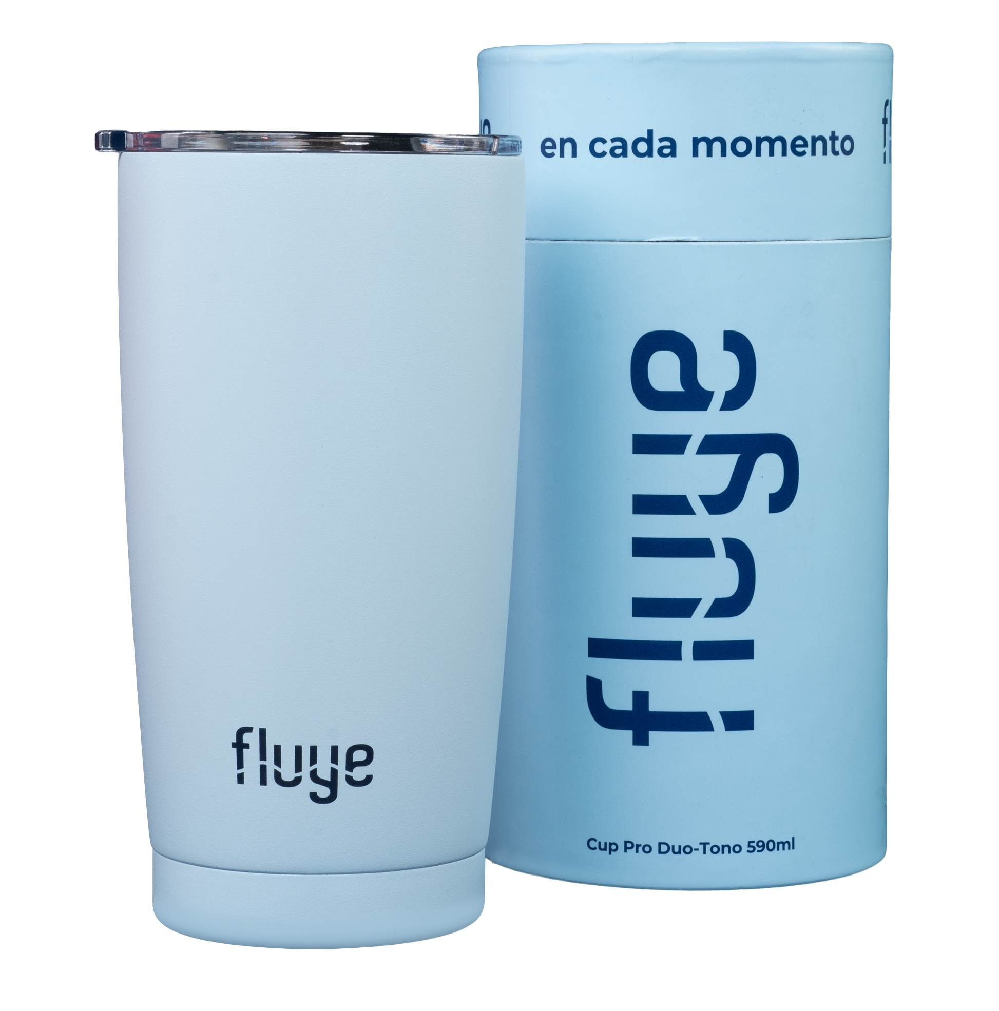 Fluye Cup Pro Duo-Tono 590ml Sky Blue