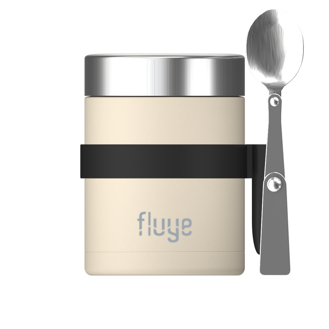Image of Fluye Food Container 470ml Baja Sand