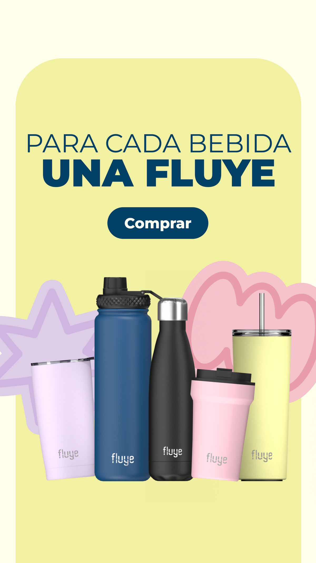 Fluye Bottle | Botellas térmicas de acero inoxidable