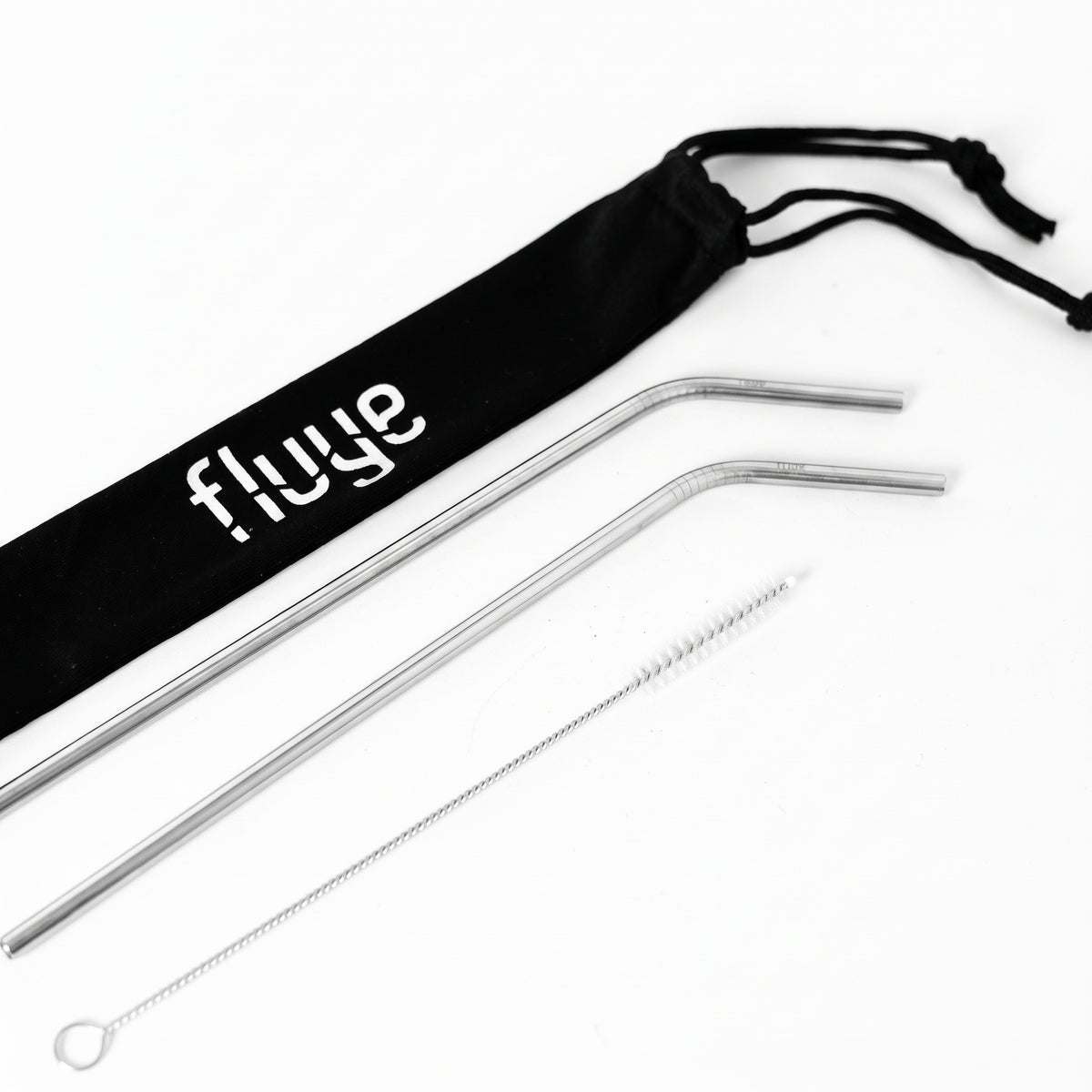 Fluye Straws Grande Gris