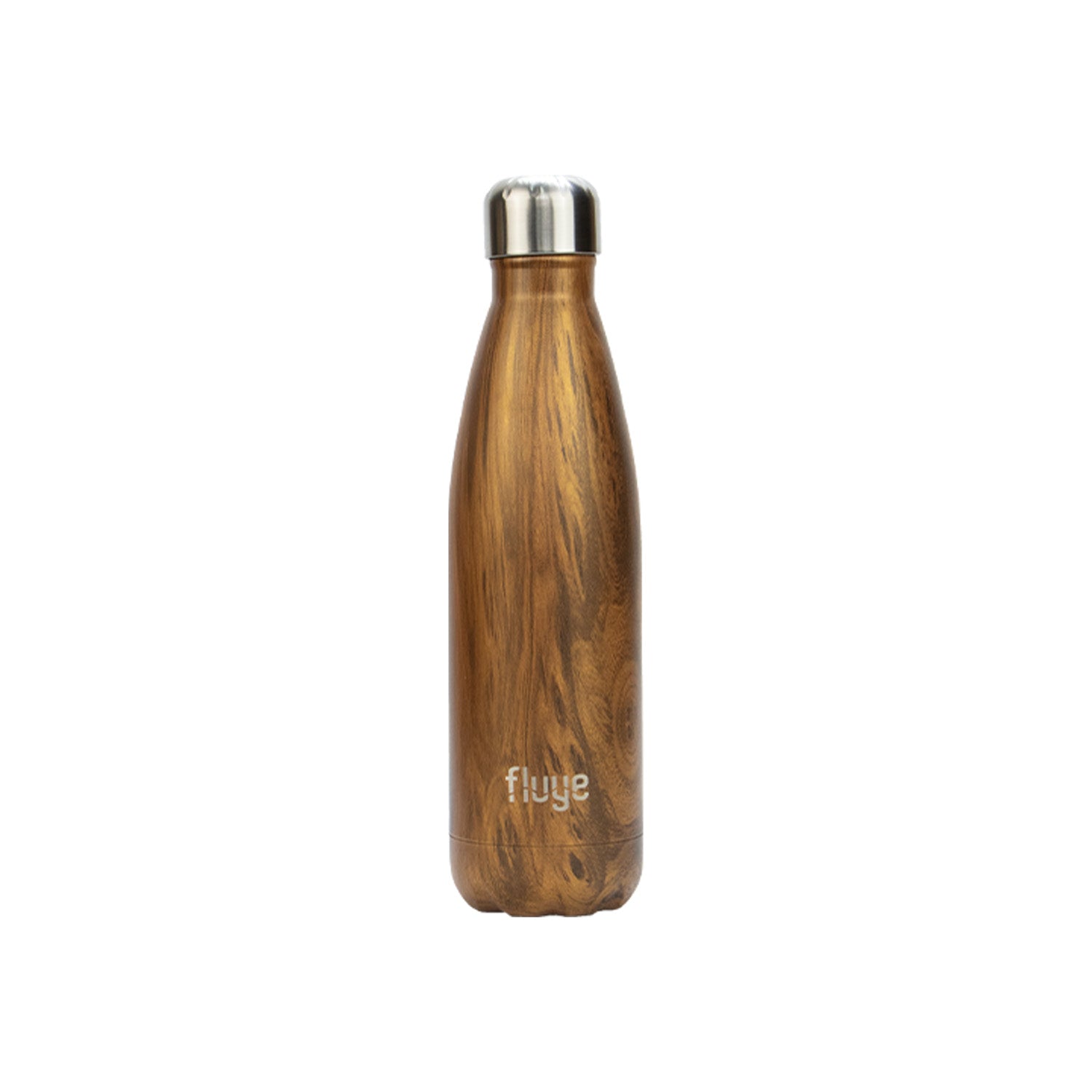 El tomatodo Fluye Bottle Classic 500 ml combina diseño y funcionalidad para acompañarte en cualquier aventura, deporte o uso diario. Color Manu.