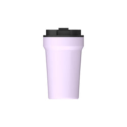Image of La Fluye Coffee Cup es 100% hermética y antiderrames, perfecta para llevar tu café o infusión a cualquier lugar. Color Lila.