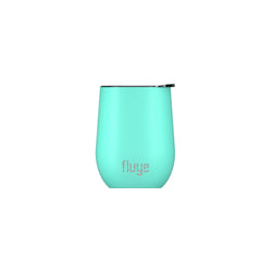 Image of La Fluye Cup es un vaso térmico versátil, ideal para disfrutar de café, té, agua o tu bebida favorita en cualquier ocasión. Color Lagoon.