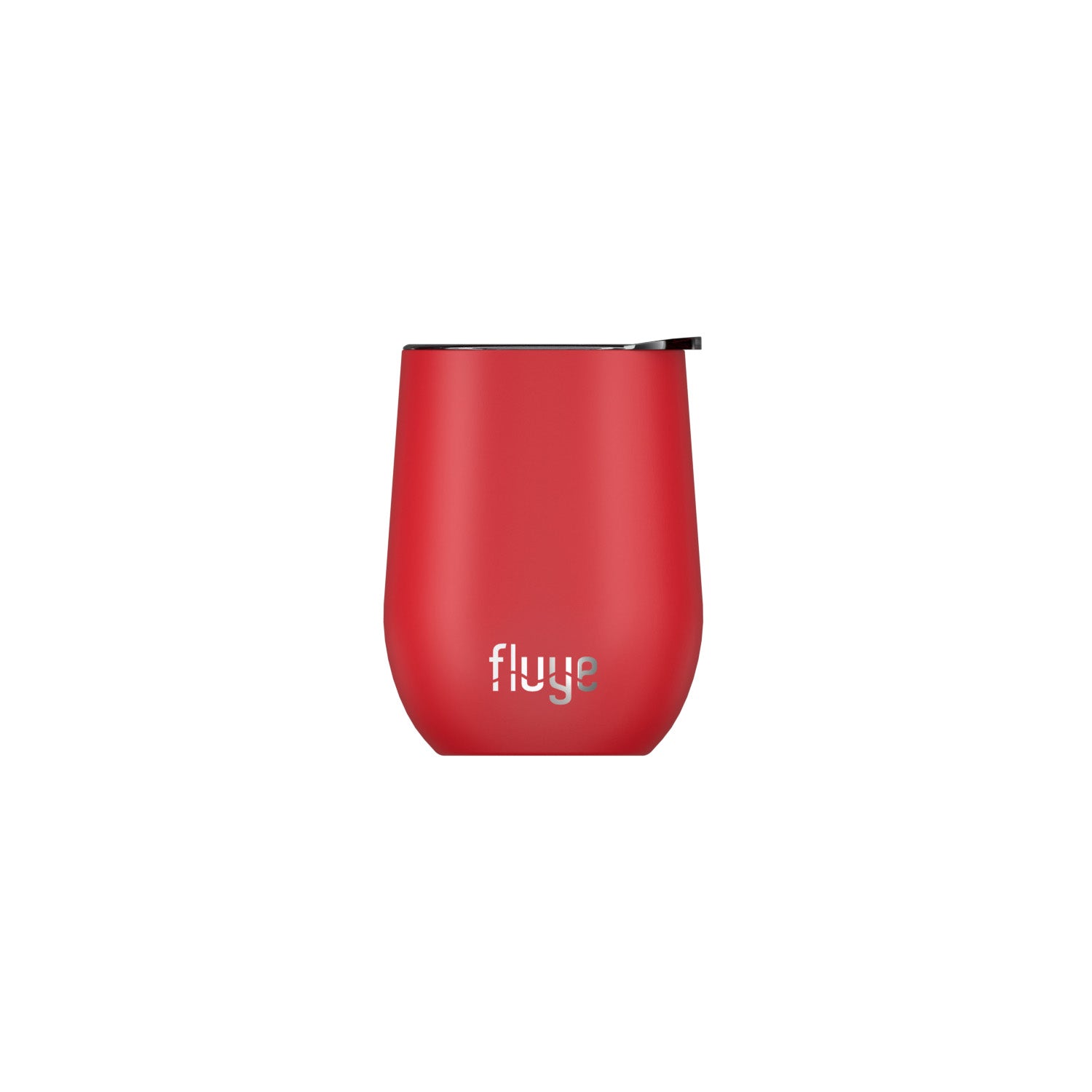 Image of La Fluye Cup es un vaso térmico versátil, ideal para disfrutar de café, té, agua o tu bebida favorita en cualquier ocasión. Color Red Velvet.