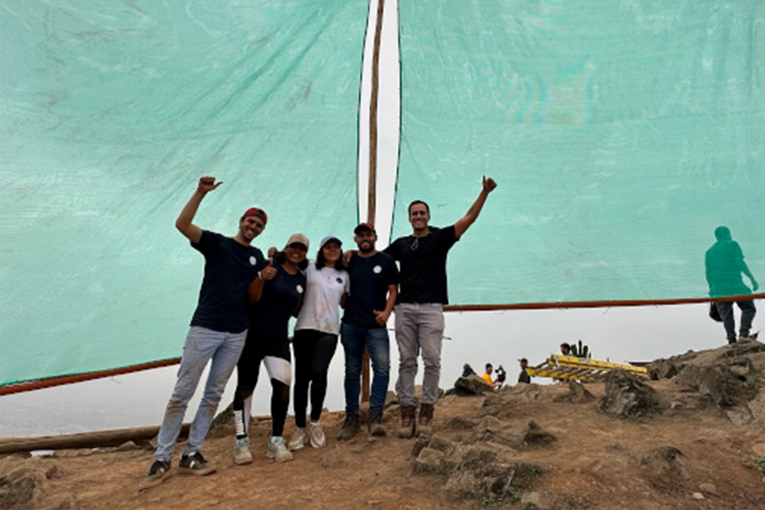 Image of Grupo de trabajo de Fluye y Peruanos sin Agua.